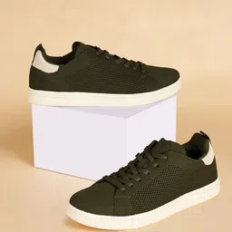 Ajile by Pantaloons Men Textured Contrast Sole Sneakers-image-44