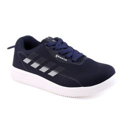 KRAASA Men Textured Lace-Up Sneakers-15