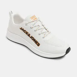 Jack & Jones Men Textured Memory Foam Insole Mesh Sneakers image 5