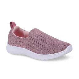 ASIAN Women Mauve Woven Design Slip-On Sneakers-55