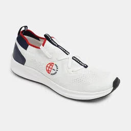 Jack & Jones Men Textured Mesh Memory Foam Insole Sneakers image 4