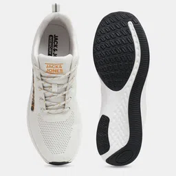 Jack & Jones Men Textured Memory Foam Insole Mesh Sneakers image 3