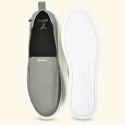 yoho Men Canvas Slip-On Sneakers image 5