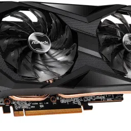 ASRock RX 7600 GDDR6 8 GB AMD Radeon Chipset 128 bit 2695 MHz Graphics Card image 3