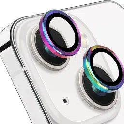 VOSKI Back Camera Lens Ring Guard Protector for iPhone 13 Aluminum Alloy Camera Lens Protector 9H Hardness-picture-3