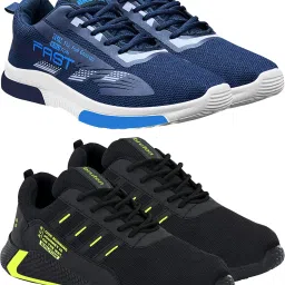 Combo Pack Of 2 Trendy & Stylish Casual Shoes Sneakers For Men-12