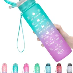 Water Bottle with Motivational Time Marker 100 ml-picture-9