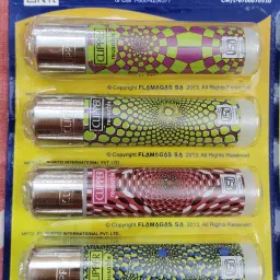 Refillable Large Cigarette Lighters (Optical Illusions)- 5 PCS Pocket Lighter-image-36
