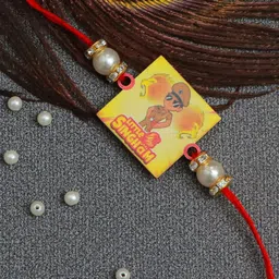 The Magic Wand Boys Yellow Little Singham Rakhi-image-32