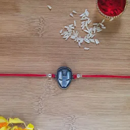 CRAYTON Iron Man Charm Detailed Rakhi-39