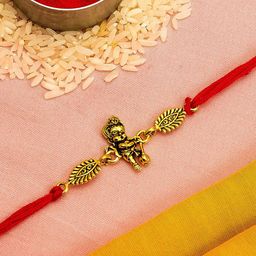 Aadita Men Gold-Toned Stones String  Handmade Rakhi-image-65
