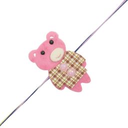 Arendelle Boys Pink Bear Thread Rakhi-picture-18