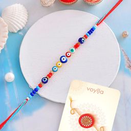 Voylla Men Evil Eye Charms Thread Rakhi-image-77