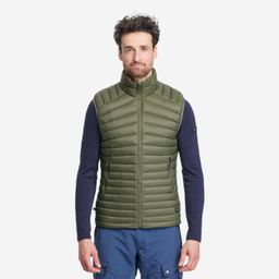 Men Trekking Sleeveless Down Gilet - TREK 100 Khaki-image-59