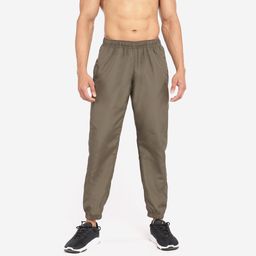 Men Gym Trackpants Joggers Slim Fit Khaki-image-72