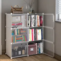 6 Layer Simple Bookshelf/Multipurpose Rack/Children Bookcases/File Rack Office Metal Open Book Shelf-13
