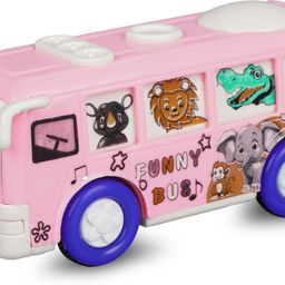 asian Funny Bus Musical Animal Bus Toy-picture-11