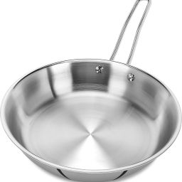 HotPlus TriChef Pro Triply Stainless Steel Fry Pan 20 cm with Cool-Touch Handle Fry Pan 20 cm diameter 1.4 L capacity-image-98
