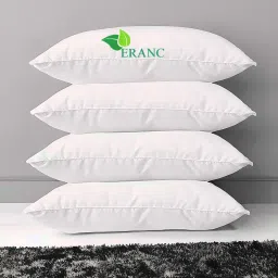 LUXURY Polyester Fibre Abstract Sleeping Pillow Pack of 4-2