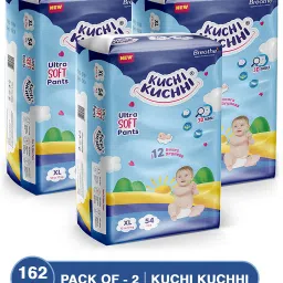 Premium super soft baby diaper with a 3D bubble top (Pack of 3) - XL-14