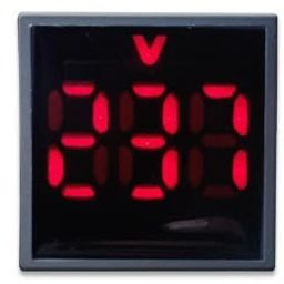 Volt Meter Digital Display Indicator Tester Measuring Voltmeter (Square RGB) Voltmeter-image-54