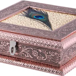 Chocolate Storage Box , Wedding Return Gift, Dry Fruit Pack , Meenakari Dry Fruit Box, Decorative Box Storage Box.Dry Fruit Box,Dry Fruit Wooden Box Wooden Food Container Wood Decorative Platter-image-24