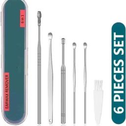 6 Pcs Ear Wax Cleaner, Ear Pick Earwax Removal Kit, Ear Cleansing Tool Set.-image-53