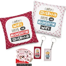 Cushion, Greeting Card, Keychain Gift Set-11