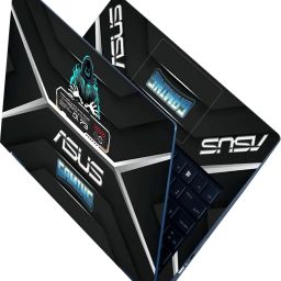 Techfit Full Body Laptop Skin for Laptops Upto 15.6 Inch - ASUS Gaming HD Sticker No Residue Removable Self Adhesive Vinyl Reusable Laptop Skin Compatible for 16.5 inch-image-98