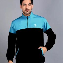 CHISHTIYA Solid Men Wind Cheater-image-1
