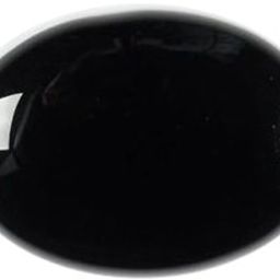 JFACTOR Black Cut Natural Chalcedony Gemstone-image-3