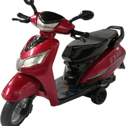 Unbreakable Pullback Brestiva (Activa) Scooter Toy for Kids-picture-0