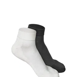 HEELIUM Men Odour-Free Breathable Padded Base Anti-bacterial Bamboo Quarter Length Socks-33
