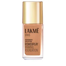 Lakme 9to5 Powerplay Priming Foundation, Built in Primer, SPF 20, Neutral Almond, 25 ml image 1