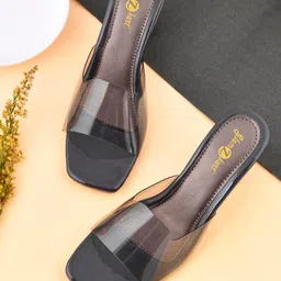 GLAMZKART Party Open Toe Block Heels-picture-42