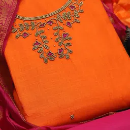 MANVAA Embellished Unstitched Dress Material-picture-31