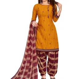 MANVAA Ethnic Motifs Printed Unstitched Dress Material-image-44