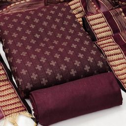 MANVAA Floral Woven Design Unstitched Dress Material-picture-27