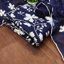 Maroosh Embroidered Organza Unstitched Dress Material-image-92