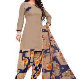 MANVAA Printed Silk Crepe Unstitched Dress Material-image-91