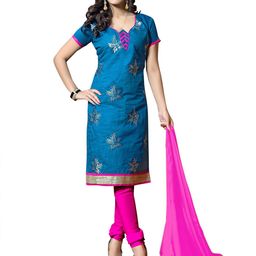 MANVAA Embroidered Unstitched Dress Material-image-45