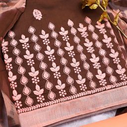 MANVAA Ethnic Motifs Embroidered Unstitched Dress Material-image-67