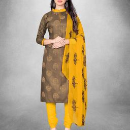 MANVAA Floral Printed Unstitched Dress Material-image-36