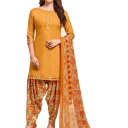 MANVAA Abstract Printed Pure Cotton Unstitched Dress Material-image-10