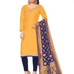 MANVAA Embellished Unstitched Dress Material-image-44