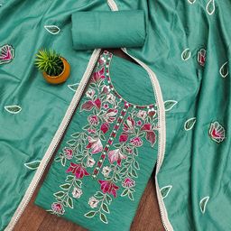 MANVAA Embroidered Unstitched Dress Material-image-81