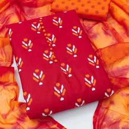 MANVAA Ethnic Motifs Printed Unstitched Dress Material-image-45
