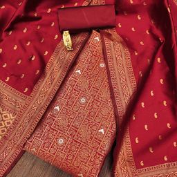 Maroosh Embellished Unstitched Dress Material-image-94