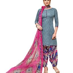 MANVAA Abstract Printed Pure Cotton Unstitched Dress Material-picture-18