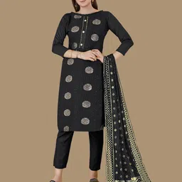 MANVAA Ethnic Motifs Woven Design Unstitched Dress Material-image-17